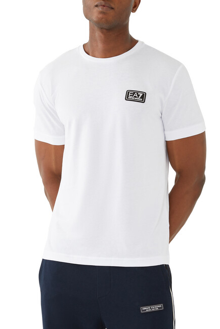 EA7 Logo Print T-Shirt